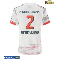 Bayern Munich Dayot Upamecano #2 Auswärtstrikot Frauen 2025-26 Kurzarm